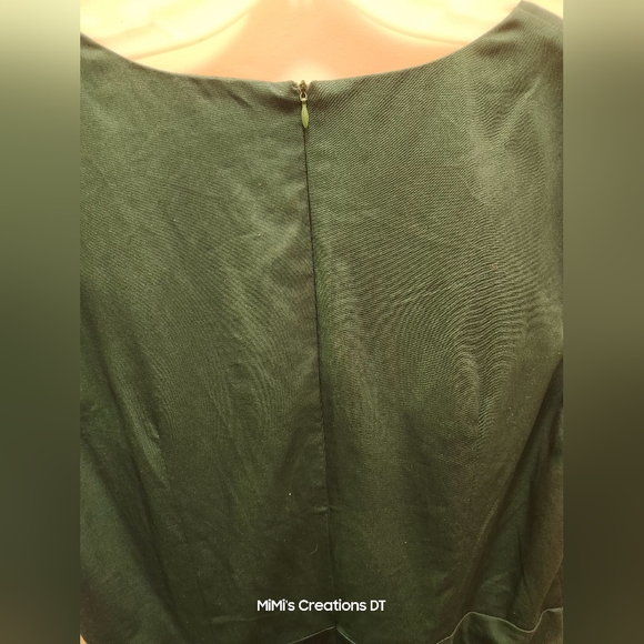 Bbonlinedress Retro Vintage 1950's Swing Style Dress Green 3xl NWOT - Picture 8 of 12